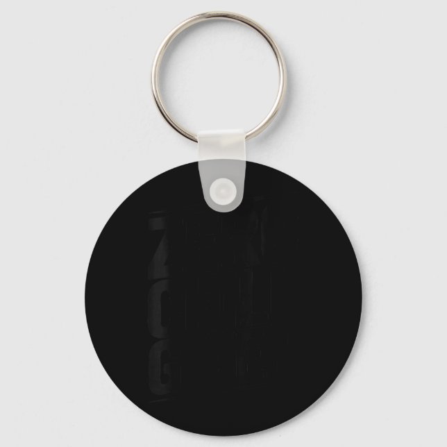 Womens Zero Chill Given Funny Sarcastic Humour Key Ring (Front)