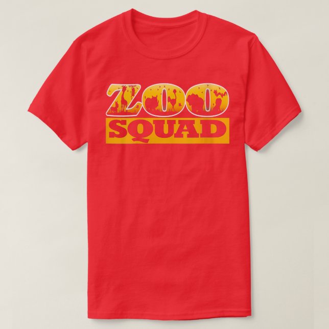 Womens Zoo Squad Zookeeper Costume Serengeti Safar T-Shirt (Design Front)