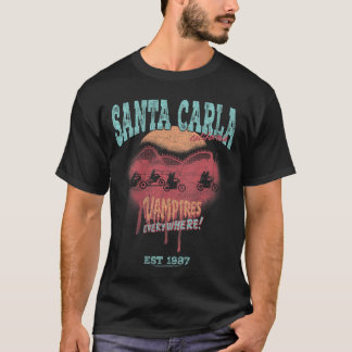 Womenshe Lost Boys Santa Carlaourist Postcard Horr T-Shirt