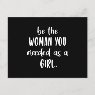 Womes Day Girl Power Woman Feminism Gift Idea Postcard
