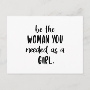 Womes Day Girl Power Woman Feminism Women Gift Postcard
