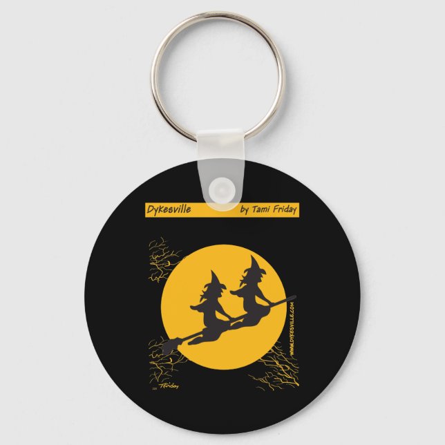 Womyn Witches Key Ring (Front)