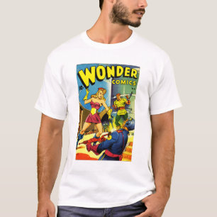 Wonder Comics 16 - Tara - 1940s Science Fiction  T-Shirt