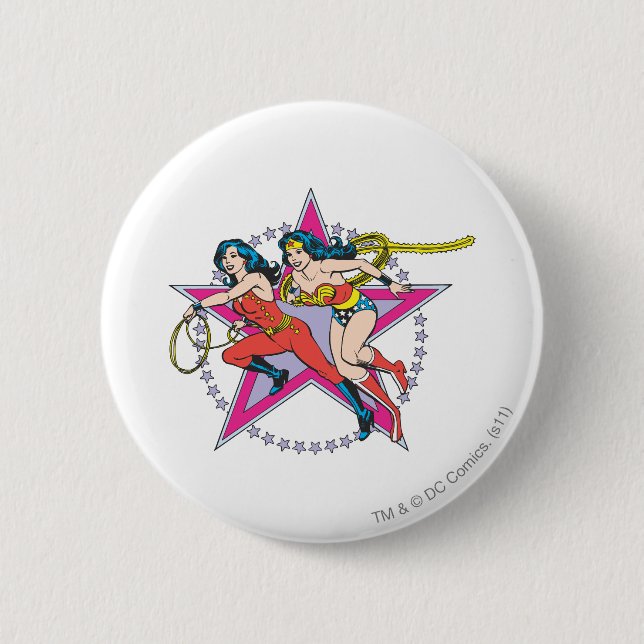 Wonder Girls 6 Cm Round Badge (Front)
