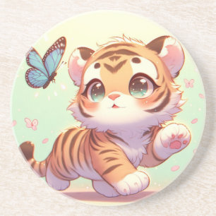 Wonder in a Kitten's Eyes Coaster