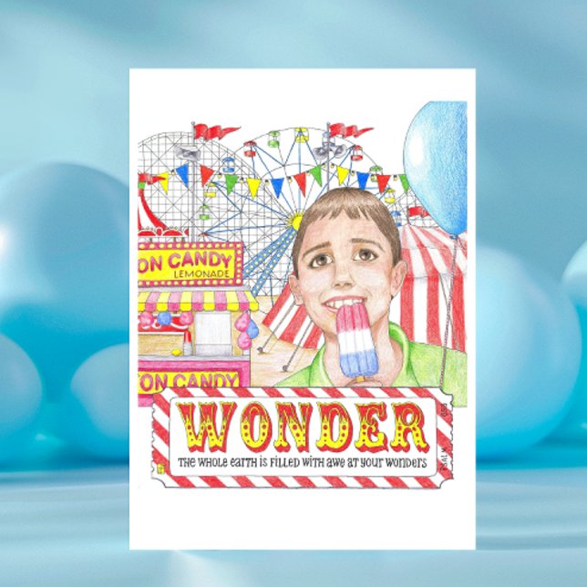 Wonder Inspirational Postcard (Creator Uploaded)