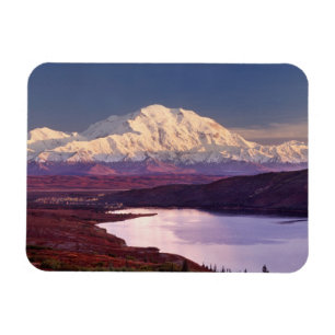 Wonder Lake and Mt. Denali at sunrise in the Magnet