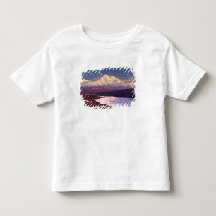 Wonder Lake and Mt. Denali at sunrise in the Toddler T-Shirt