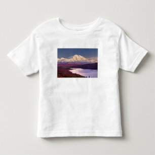 Wonder Lake and Mt. Denali at sunrise in the Toddler T-Shirt