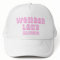 Wonder Lake Waterline Pink And White Trucker Hat