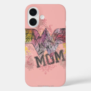 Wonder Mum Mixed Media iPhone 16 Case