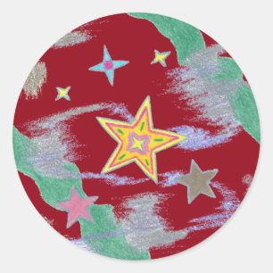 Wonder of the Night Christmas Stars Stickers
