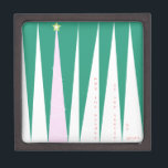 Wonder of the Season Christmas Tree Keepsake Box<br><div class="desc">May the wonder of the season be yours with this whimsical custom illustration depicting a sweet little decorated Christmas tree in the forest. Reflects a childlike simplicity of the magic this time of year creates in all of our hearts.</div>