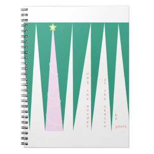 Wonder of the Season Christmas Tree Notebook