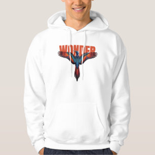 WONDER Paradise Bird – Exotic Bird Art Hoodie