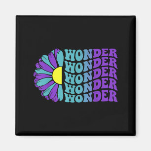 Wonder Prevention Awareness Suower Design Magnet