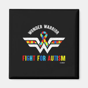 Wonder Warrior Fight For Autistic Autism Awareness Magnet