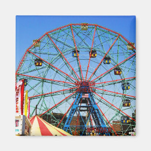 Wonder Wheel - Coney Island, NYC magnet