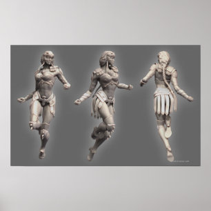 Wonder Woman Alternate Turnaround Poster