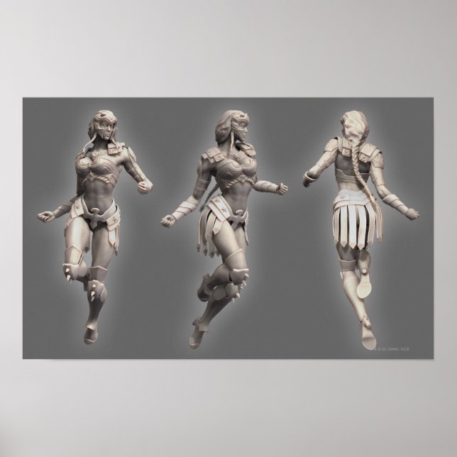 Wonder Woman Alternate Turnaround Poster (Front)