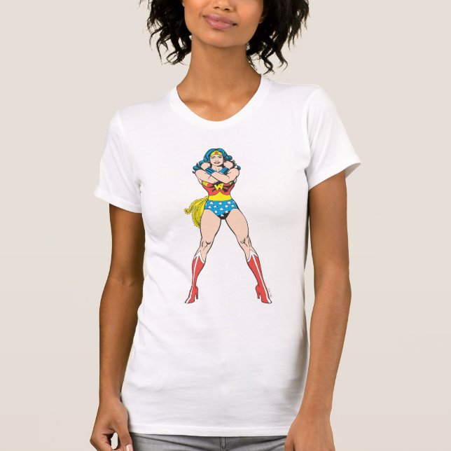 Wonder Woman Arms Crossed T-Shirt (Front)