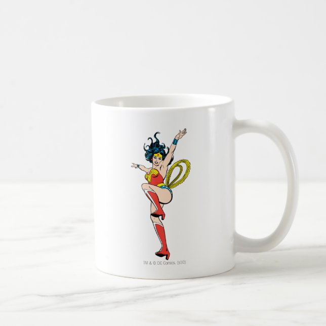 Wonder Woman Arms Raised Coffee Mug (Right)
