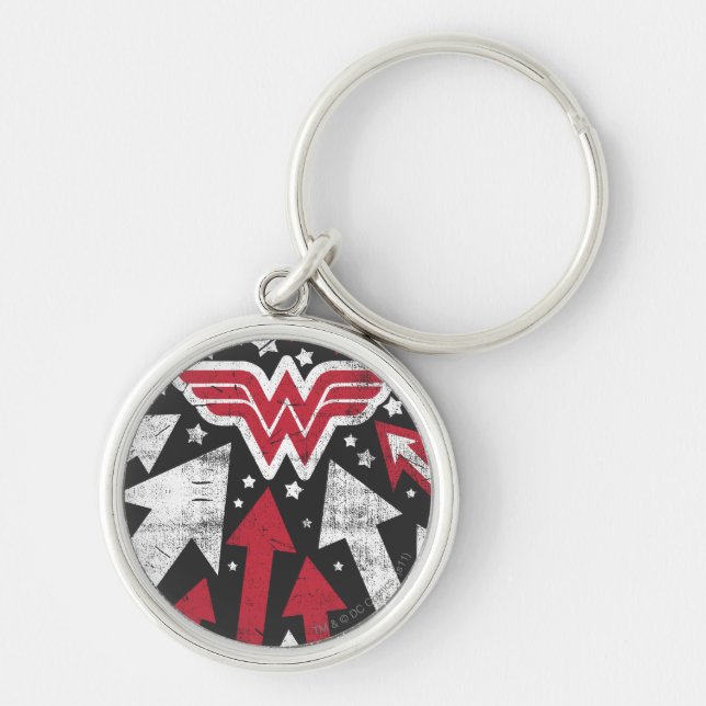 Wonder Woman Arrows Key Ring (Front)