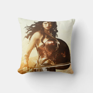Wonder Woman At Sunset Cushion