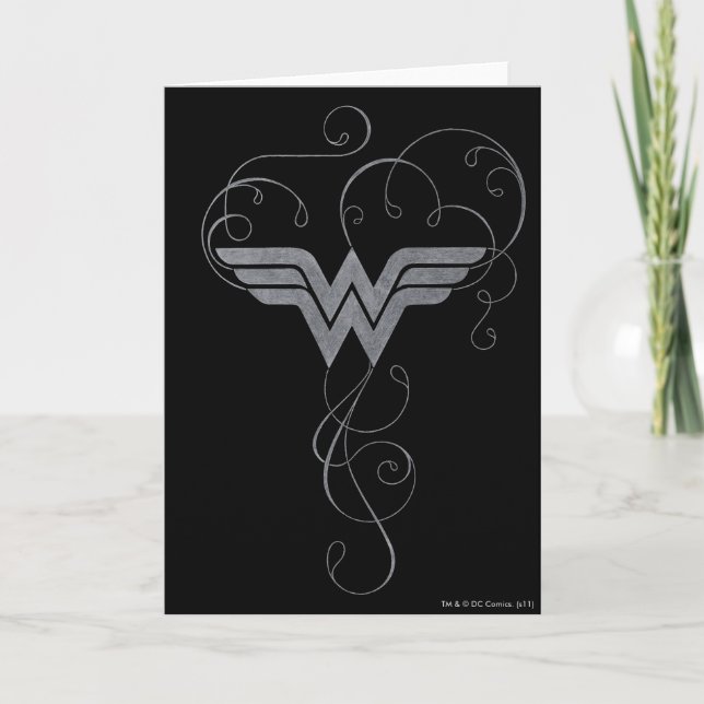 Wonder Woman | Beauty Bliss Logo Card (Front)