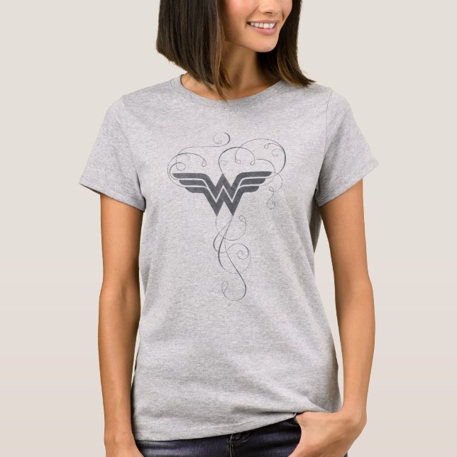 Wonder Woman | Beauty Bliss Logo T-Shirt (Front)