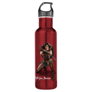 Wonder Woman Blocking With Bracelets 710 Ml Water Bottle