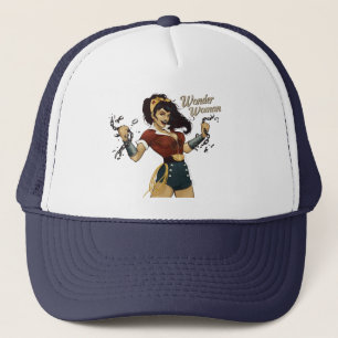 Wonder Woman Bombshell Trucker Hat