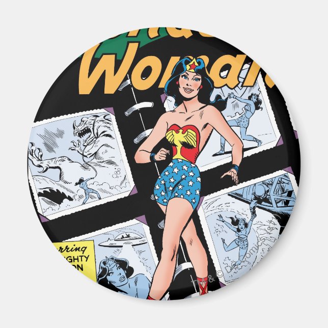 Wonder Woman Box of 3 Dooms Magnet (Front)