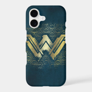 Wonder Woman Brushed Gold Symbol