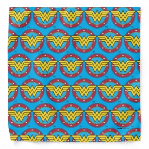 Wonder Woman   Circle & Stars Logo Bandana
