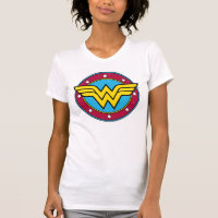 Wonder Woman | Circle & Stars Vintage Logo