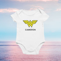 Wonder Woman | Classic Logo | Add Your Name