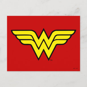 Wonder Woman Classic Logo Postcard