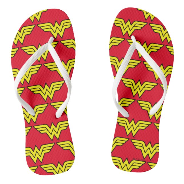 Wonder Woman | Classic Logo Thongs (Footbed)