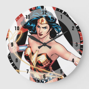 Wonder Woman Comic Cover #12 Large Clock