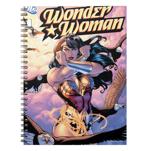 Wonder Woman Comic Cover #1 Notebook (Front)