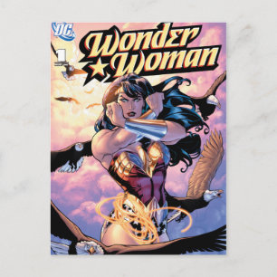Wonder Woman Comic Cover #1 Postcard