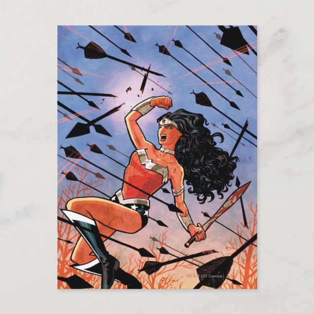 Wonder Woman Cover #1 Postcard (Front)