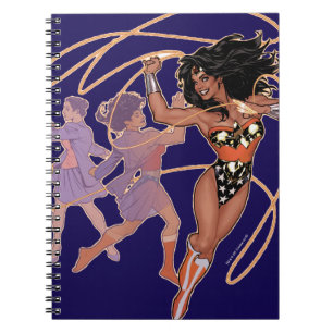 Wonder Woman Diana Prince Transformation Notebook