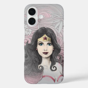 Wonder Woman Eagle and Trees iPhone 16 Case