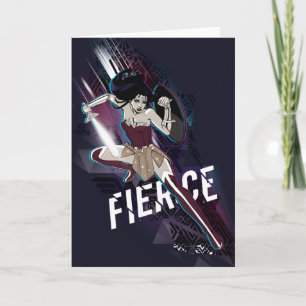 Wonder Woman - Fierce Card