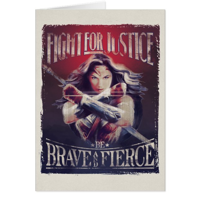 Wonder Woman Fight For Justice (Front)