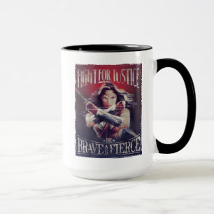 Wonder Woman Fight For Justice Mug