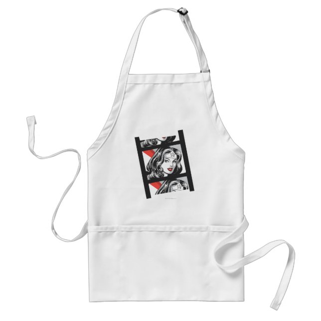 Wonder Woman Film Strip Standard Apron (Front)