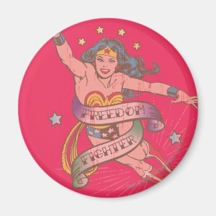 Wonder Woman Freedom Fighter Magnet